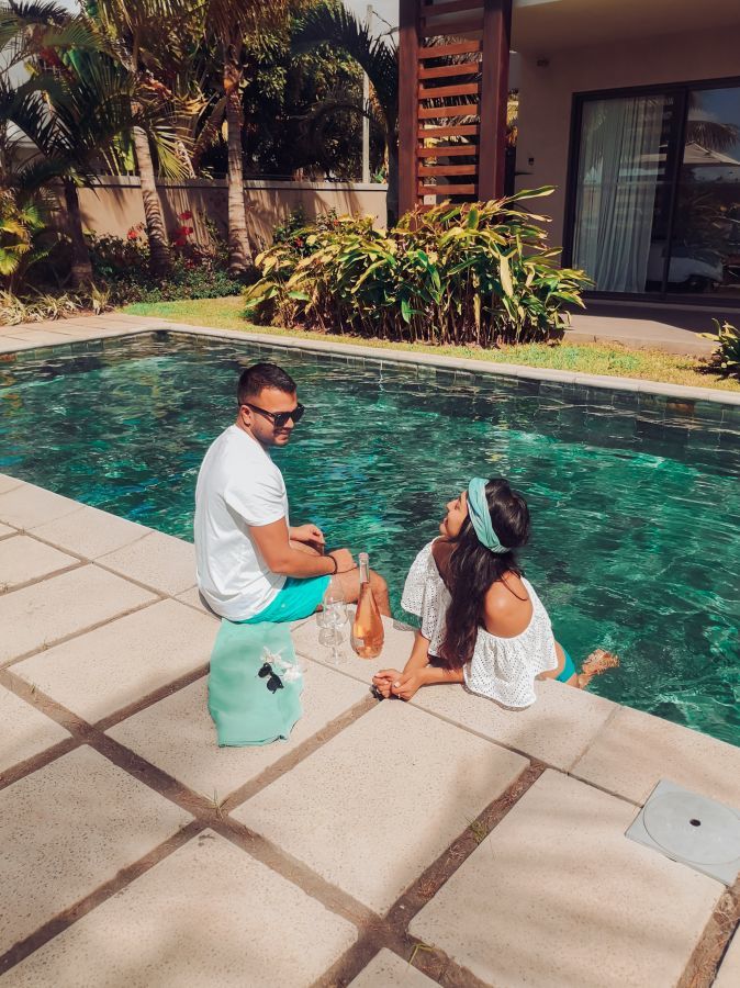 MJ Holidays Mauritius - Piscine